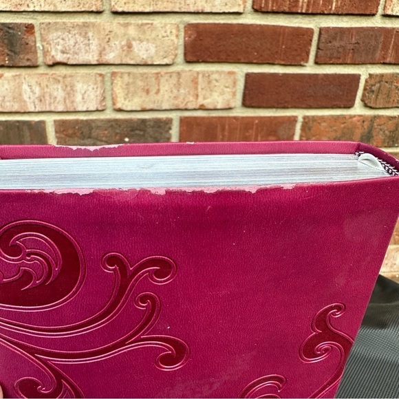 Holy Bible-KJV Classic Series Gift Edition 1987 Thomas Nelson NEW Berry Leather - Picture 8 of 11